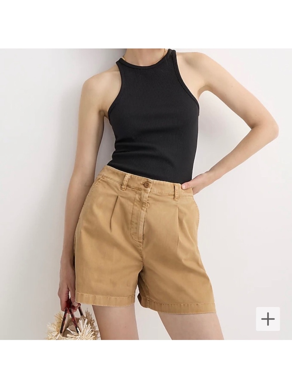 J.Crew Pleated Capeside Chino Short 00